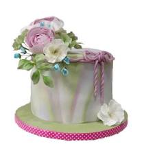 Торт на юбилей свадьбы 20 лет из крема - закажите на фарфоровую годовщину!