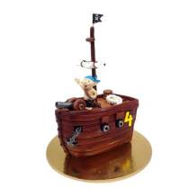 Каждый торт в виде пиратского корабля — это чудо кулинарного дизайна