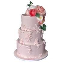 Нарядный и стильный осенний свадебный торт - свежее лакомство для вас!