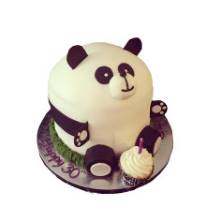 Торт Панда с кексом