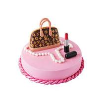 торт Louis Vuitton стильный десерт