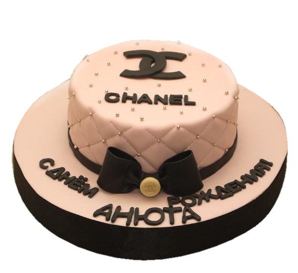 Торт именной подарок от Chanel