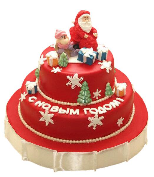 Торт Дед Мороз с новым годом