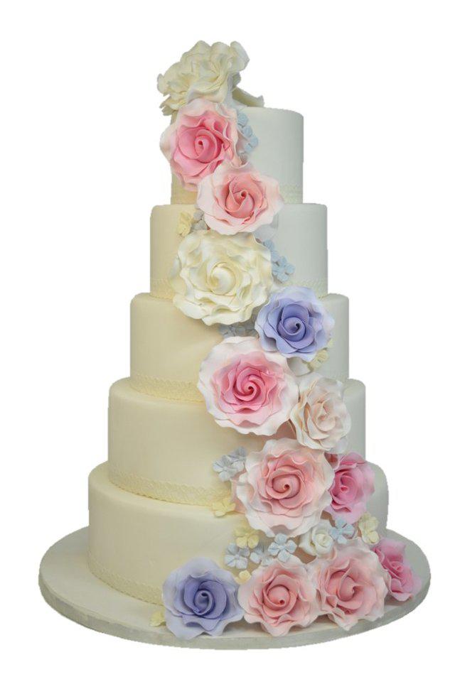 Торт свадебный №2031
