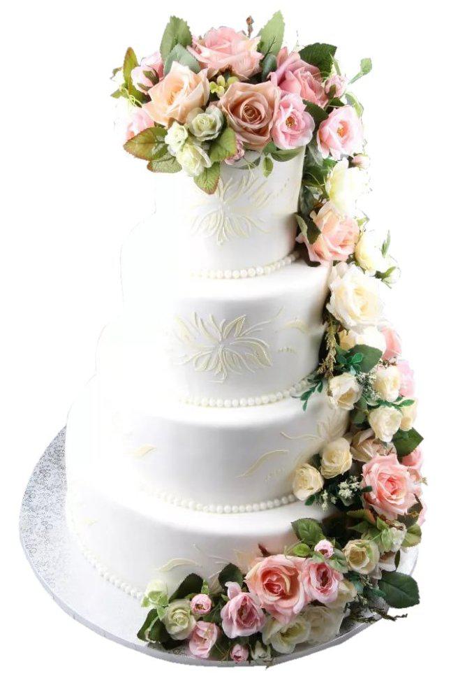 Торт свадебный №2035