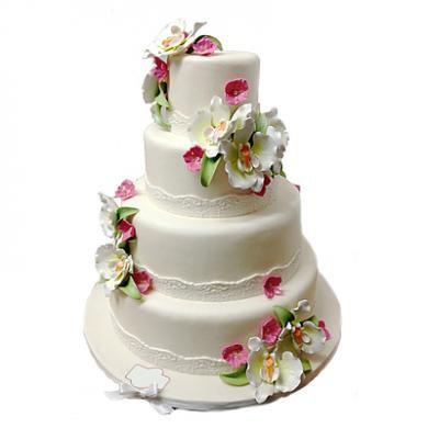 Торт свадебный №2130