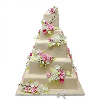 Торт свадебный №2135