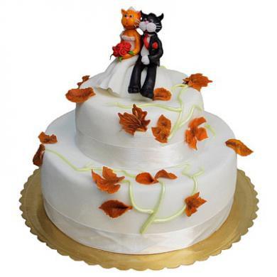 Торт свадебный №2144
