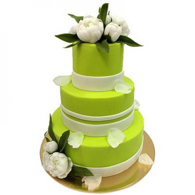 Торт свадебный №2175