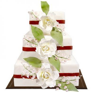 Торт свадебный №2190