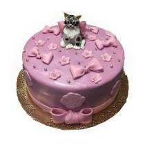 Торт на день рождения котик