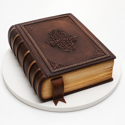 Авторский торт книги для именинника