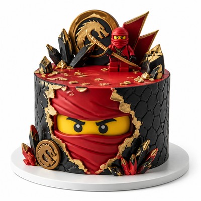 Детский торт LEGO Ninjago