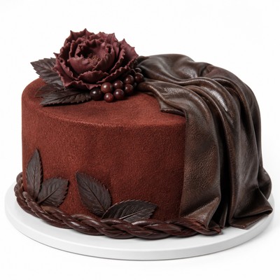 Бархатный торт кожаная свадьба кондитерские предложения праздника на заказ