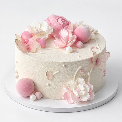 Торт на 14 лет девочке с паспортом с бархатным покрытием