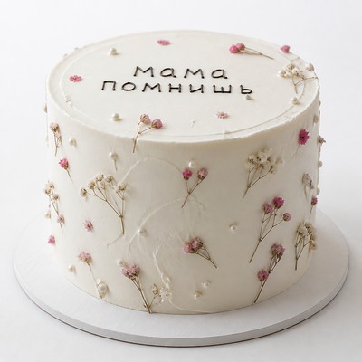 Лаконичный торт мама помнишь для гостей