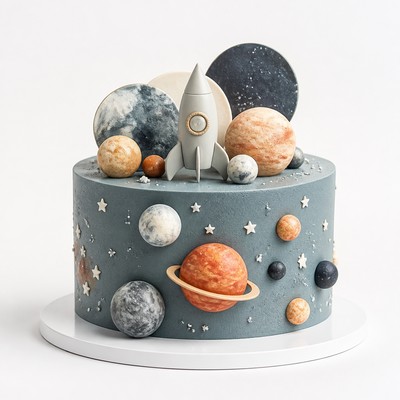 Лаконичный торт необычные мальчиков с сахарными фигурками с ручной работой