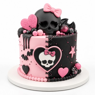 Нежный торт Monster High на заказ