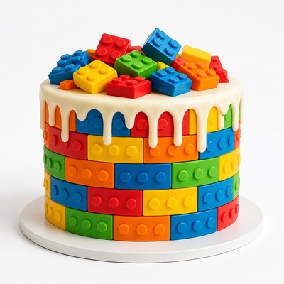 Детский торт LEGO Майнкрафт для торжества