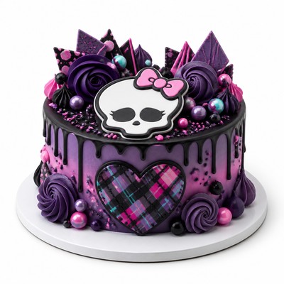 Праздничный торт Monster High для именинника