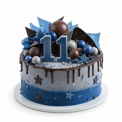 Праздничный торт для мальчика 11 лет на праздник