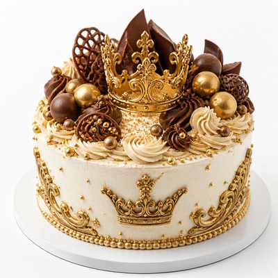 Праздничный торт устройте настоящий сказочный пир король для семьи