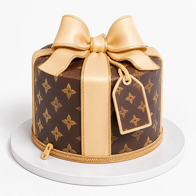 Сказочный торт louis vuitton луи виттон с бархатным покрытием для торжества