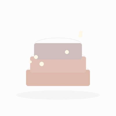 Торт нежный ледниковый период с фигурками и надписью