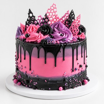 Торт Monster High с воздушным кремом