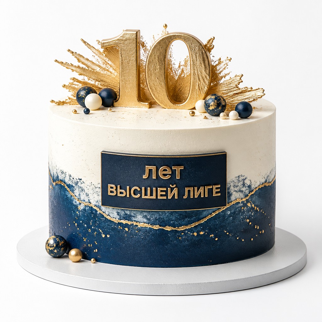Торт лет ВЫСШЕЙ ЛИГЕ