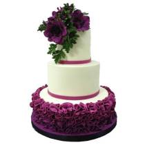Торт Фиолетовые цветы