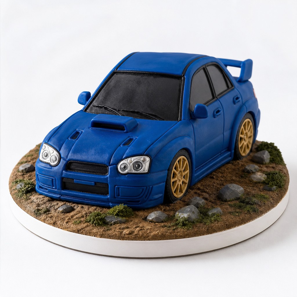Торт Формула 1 авто Subaru WRX STI