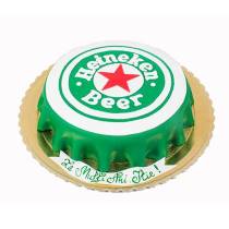 Торт Крышка от Heineken Beer