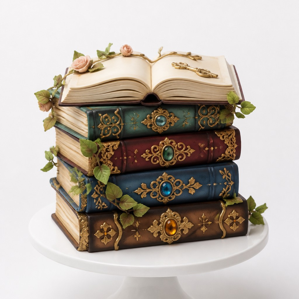 Торт Книги сказок