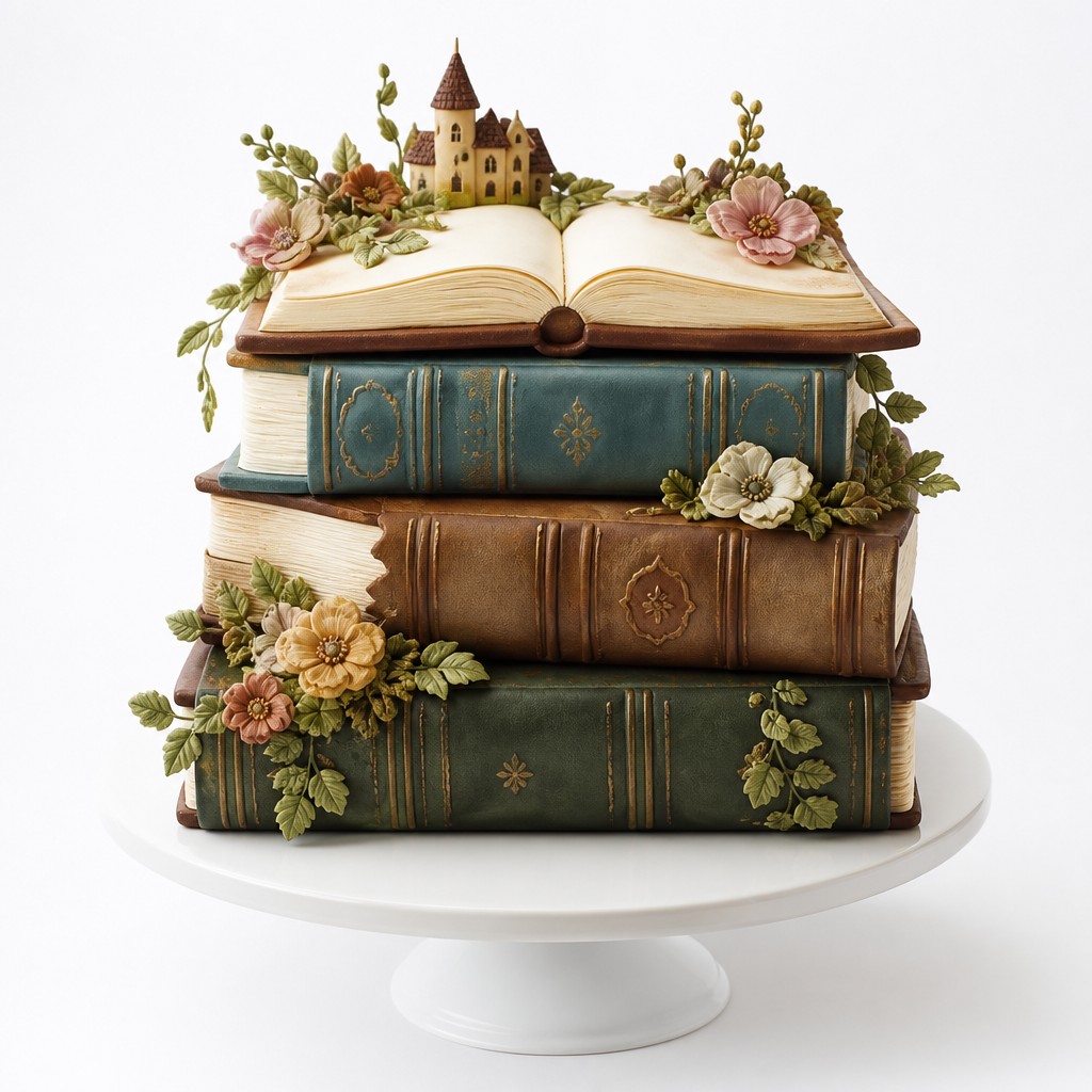 Торт Книжные истории