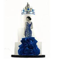 Торт Королева в синем