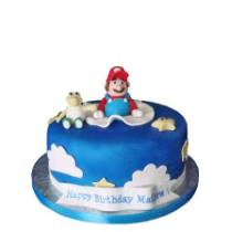 Торт Марио на облоке