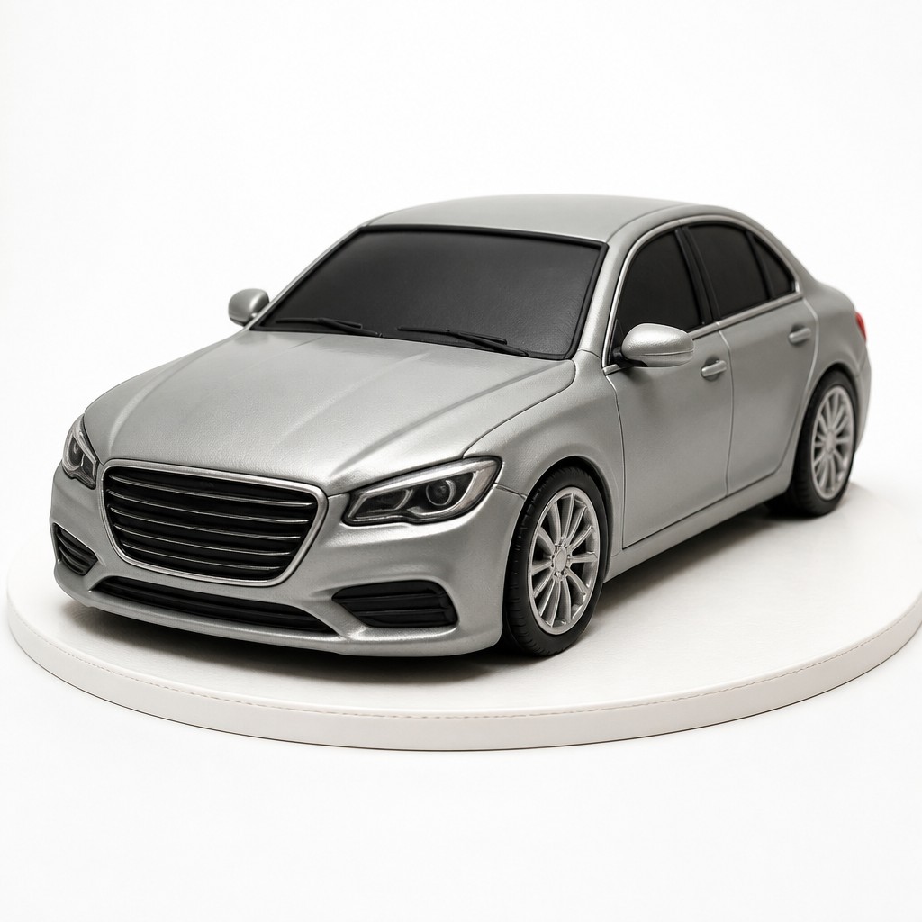 Торт Машина Серебристое Audi AG
