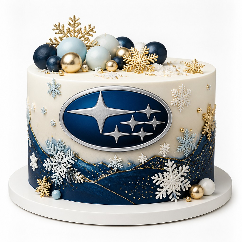 Торт Новогодний корпаратив Ford