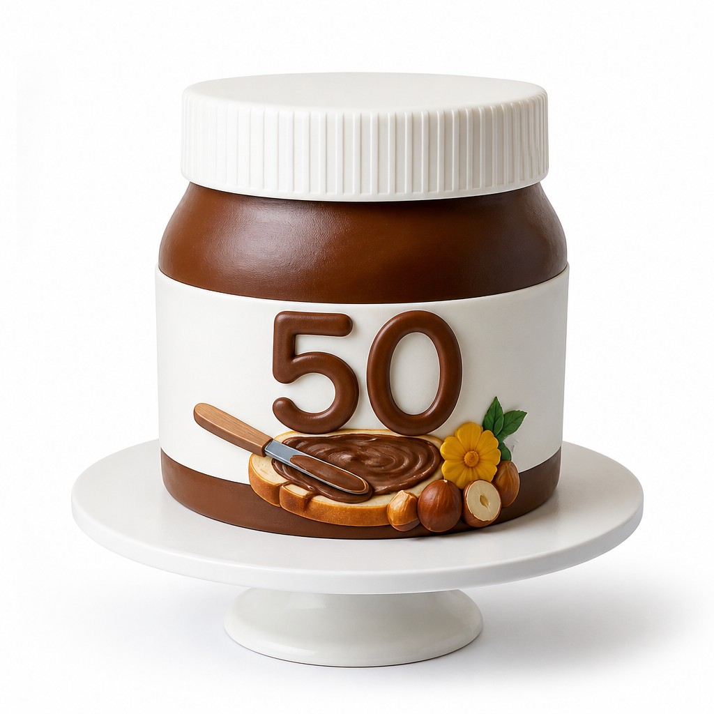 Торт Nutella сладкоежке на 50 лет