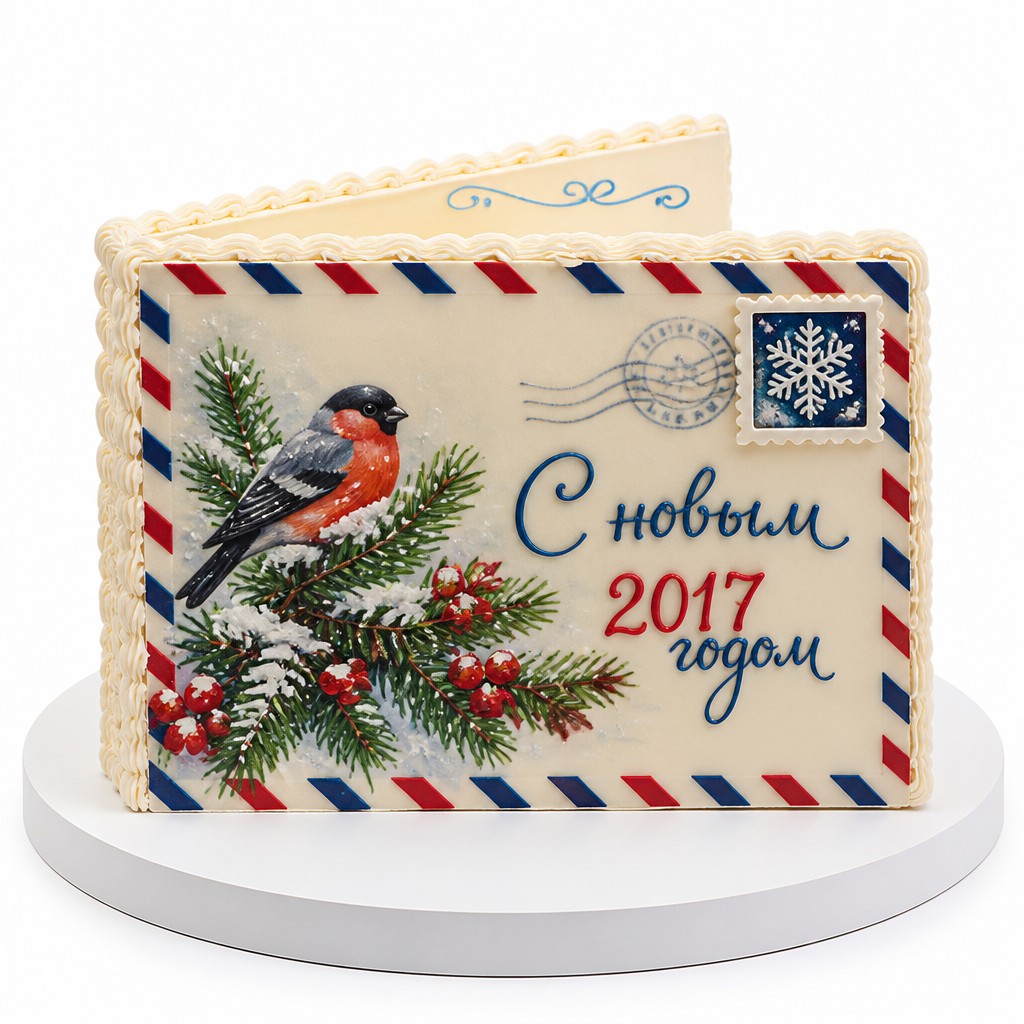 Праздничный торт на день рождения