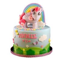 Торт Радужный Пони в облаках