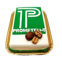Торт Логотип PROMETEU-T