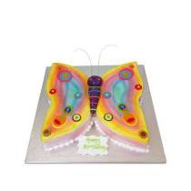 Торт Разноцветная бабочка