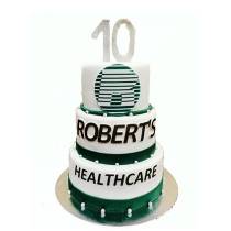 Торт Логотип Roberts на юбилей