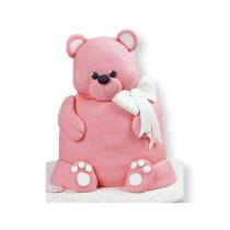 Торт Большой розовый мишка