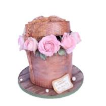 Торт Коробка роз