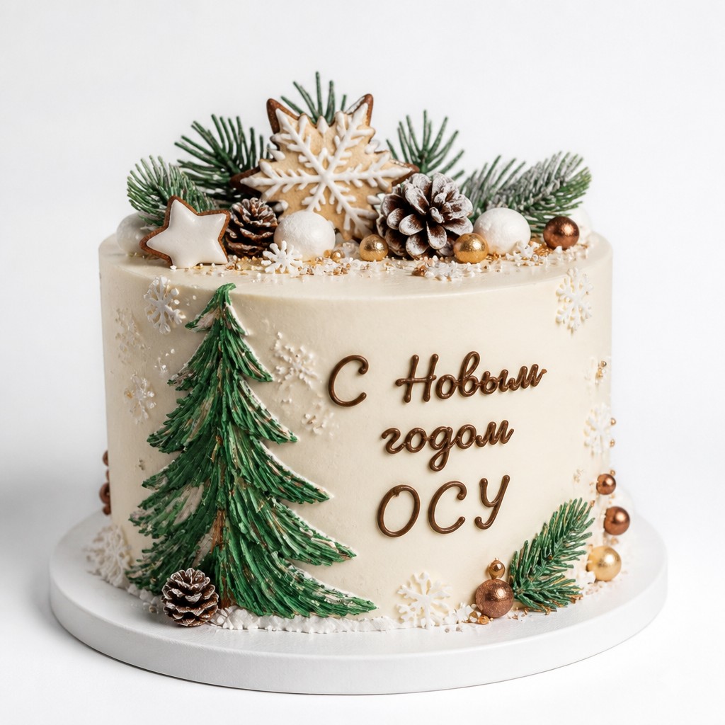 Торт С Новым годом ОСУ