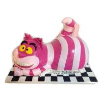 Торт розовый Чеширский кот