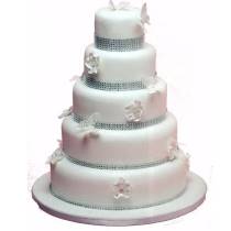 Широкий выбор классических тортов на свадьбу